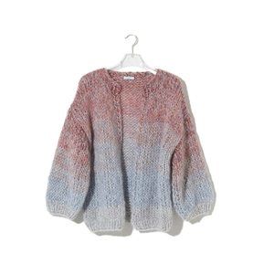 Maiami Mohair Big Cardigan in Multicolored XS